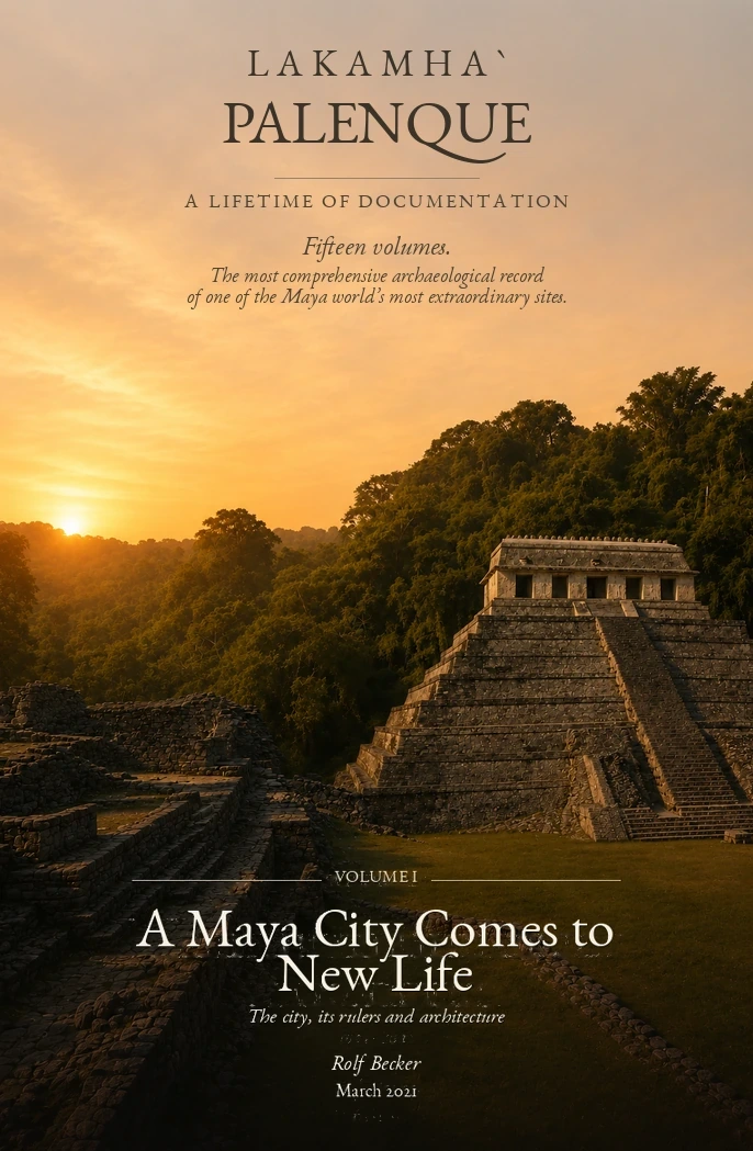 Cover of Volume I: A Maya City Comes to New Life