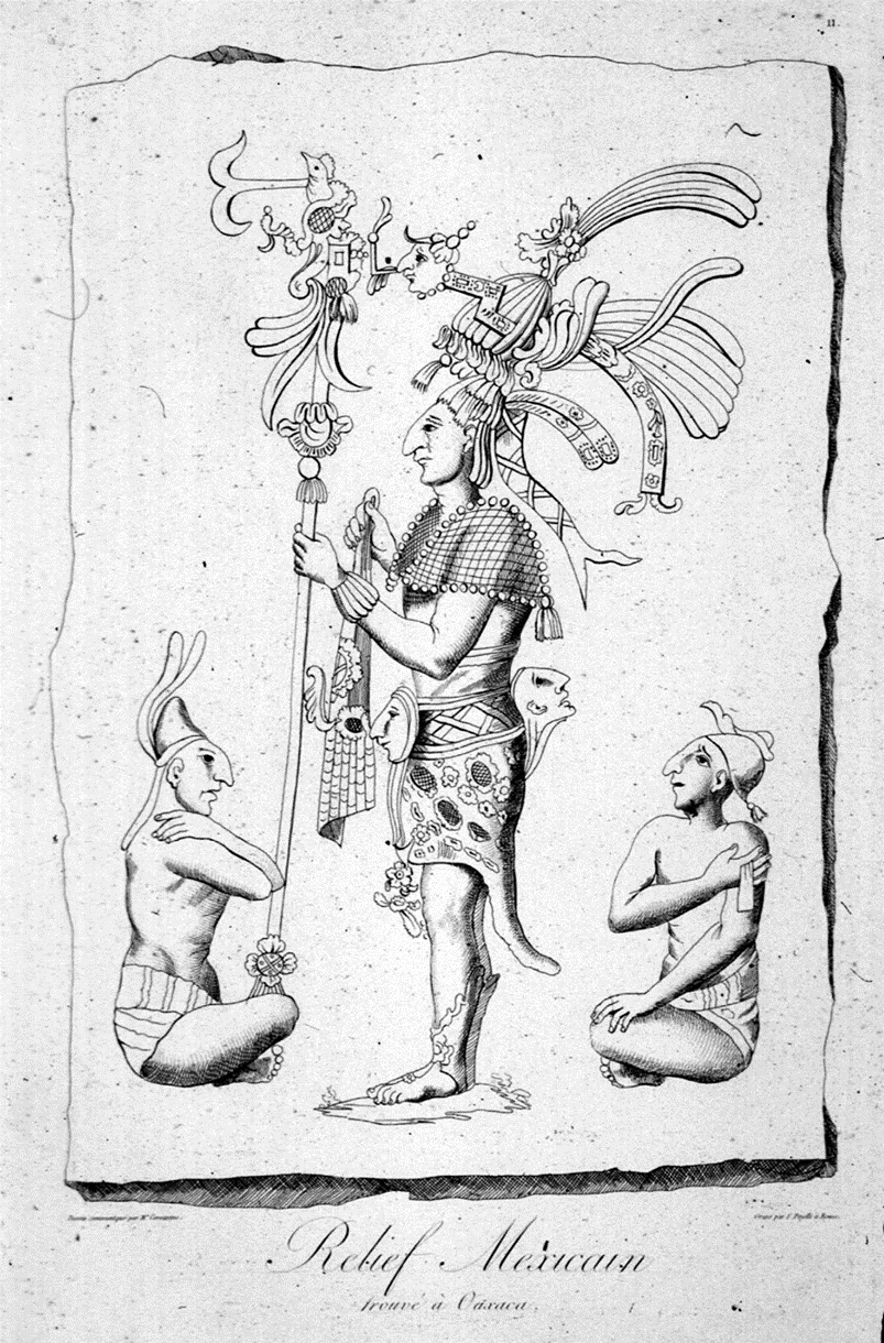 Historische Dokumentation: Tafel aus Oaxaca 1810