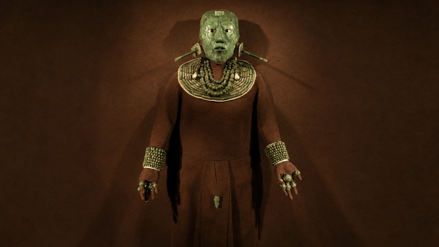 Pakal der Große — Pakal der Große und die königliche Welt von Palenque, dargestellt durch den Jadeschmuck und die Grabbeigaben des Herrschers.