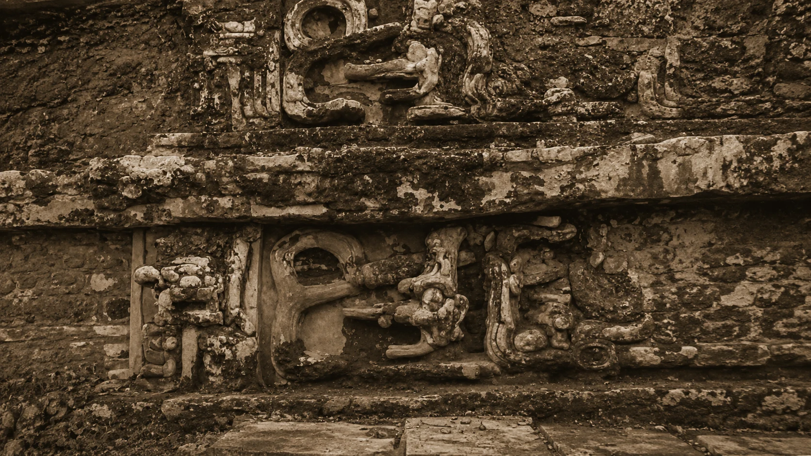 Stuckfiguren in Palenque