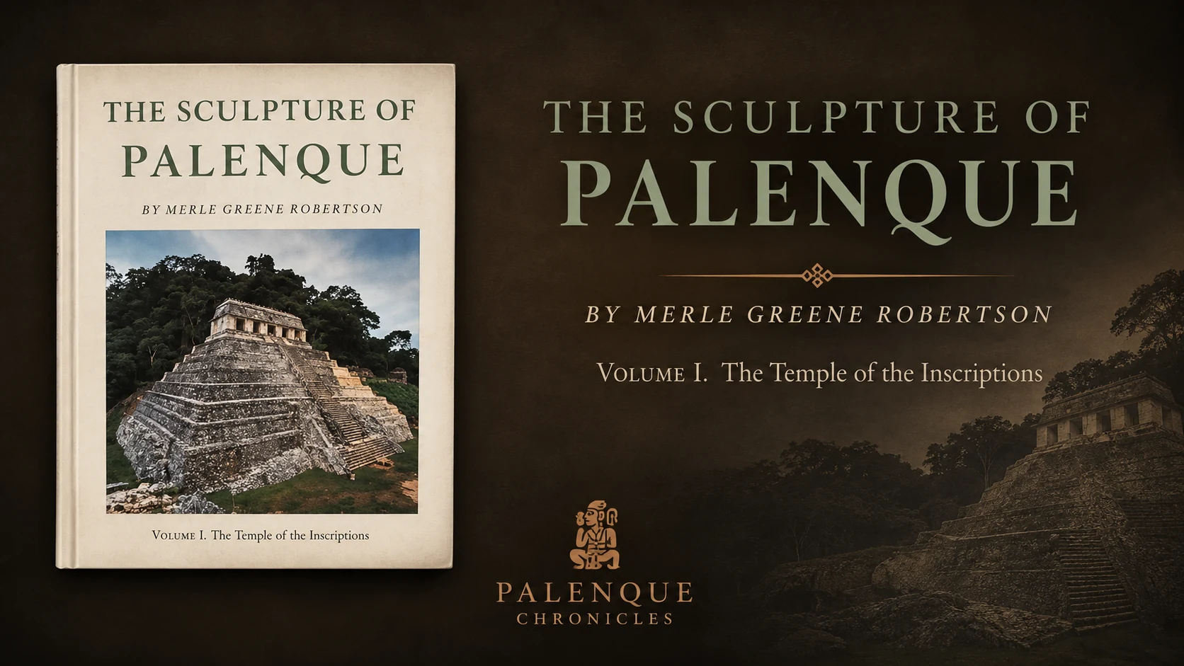 Die Skulptur von Palenque, Band I: Der Tempel der Inschriften